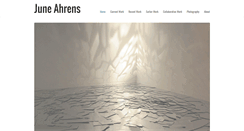 Desktop Screenshot of juneahrens.com